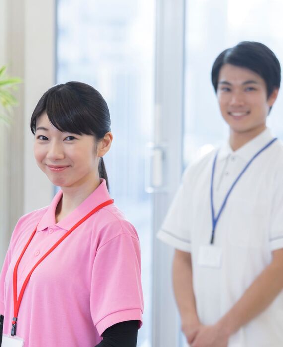 デイサービスのスタッフ